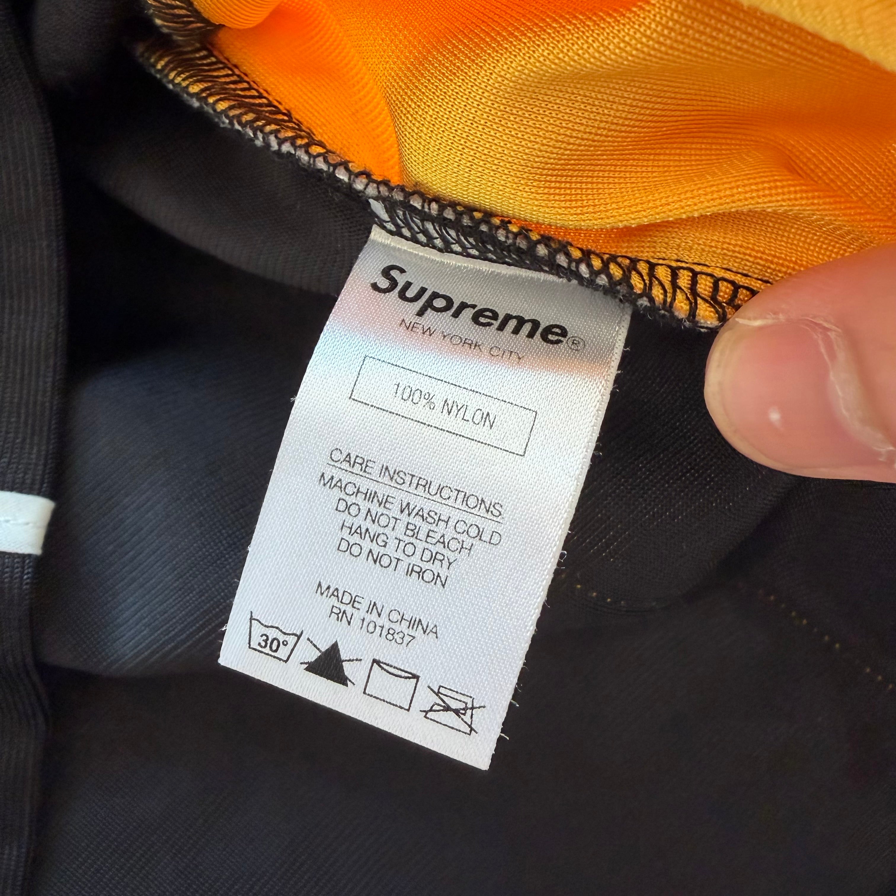 S St Supreme Black &amp; Gold Basketball Jersey