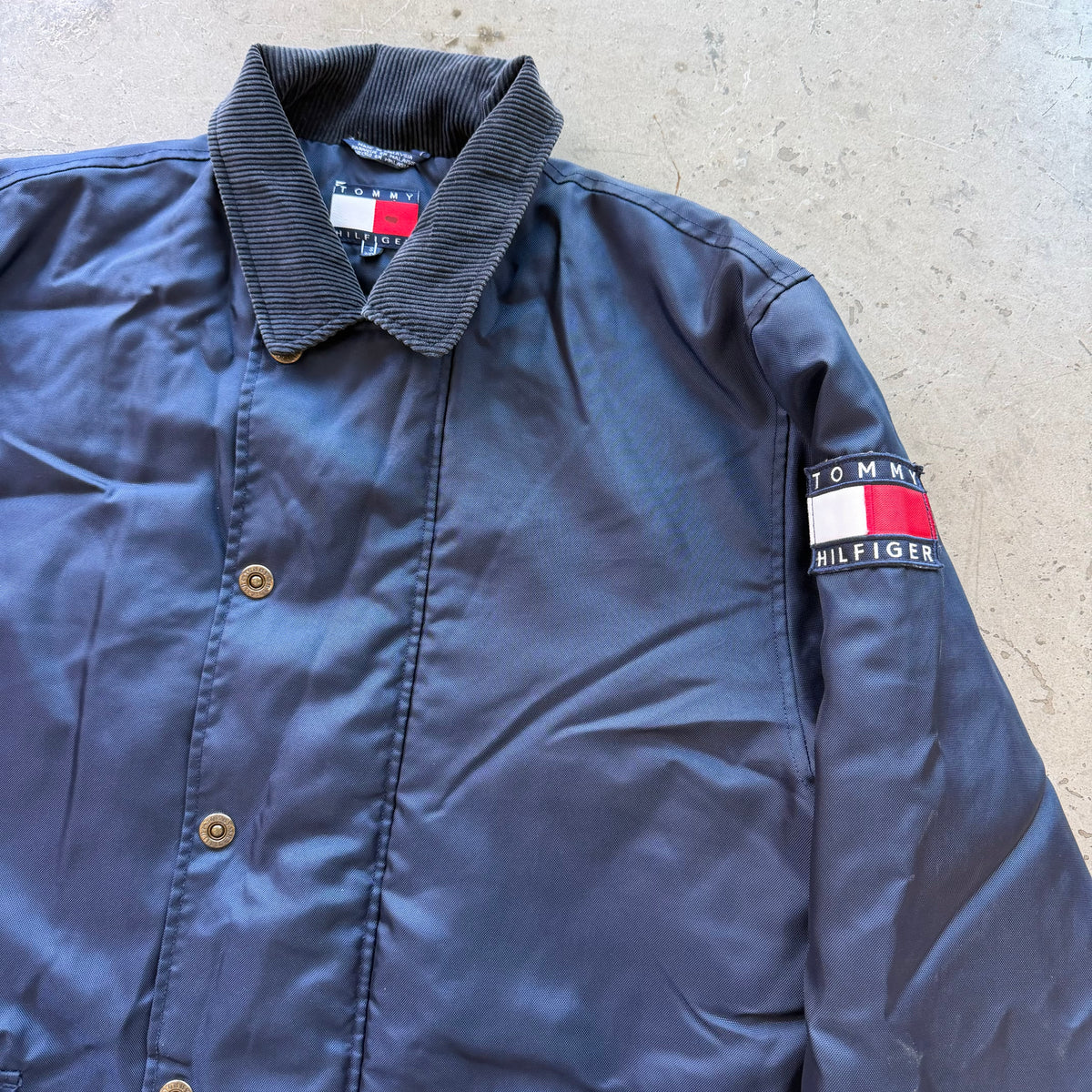 S 90s Tommy Hilfiger Overcoat
