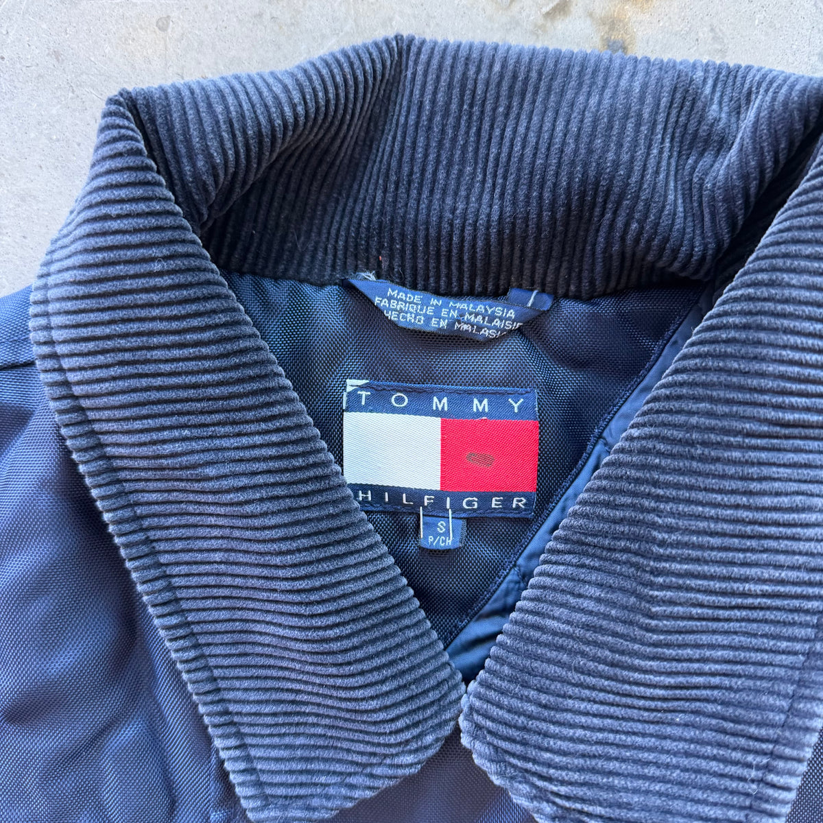 S 90s Tommy Hilfiger Overcoat