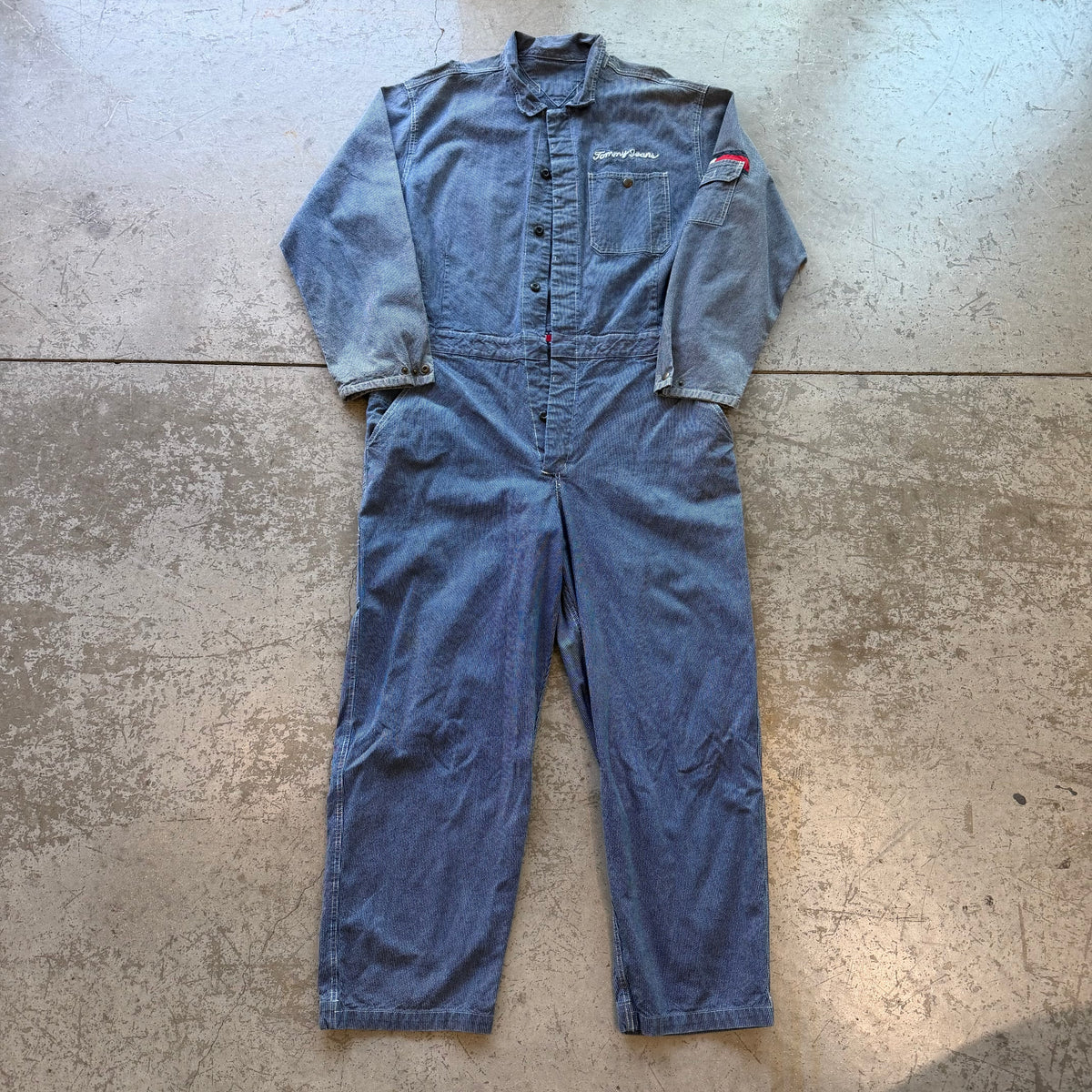XXL 90s Tommy Hilfiger Speed Shop Coveralls
