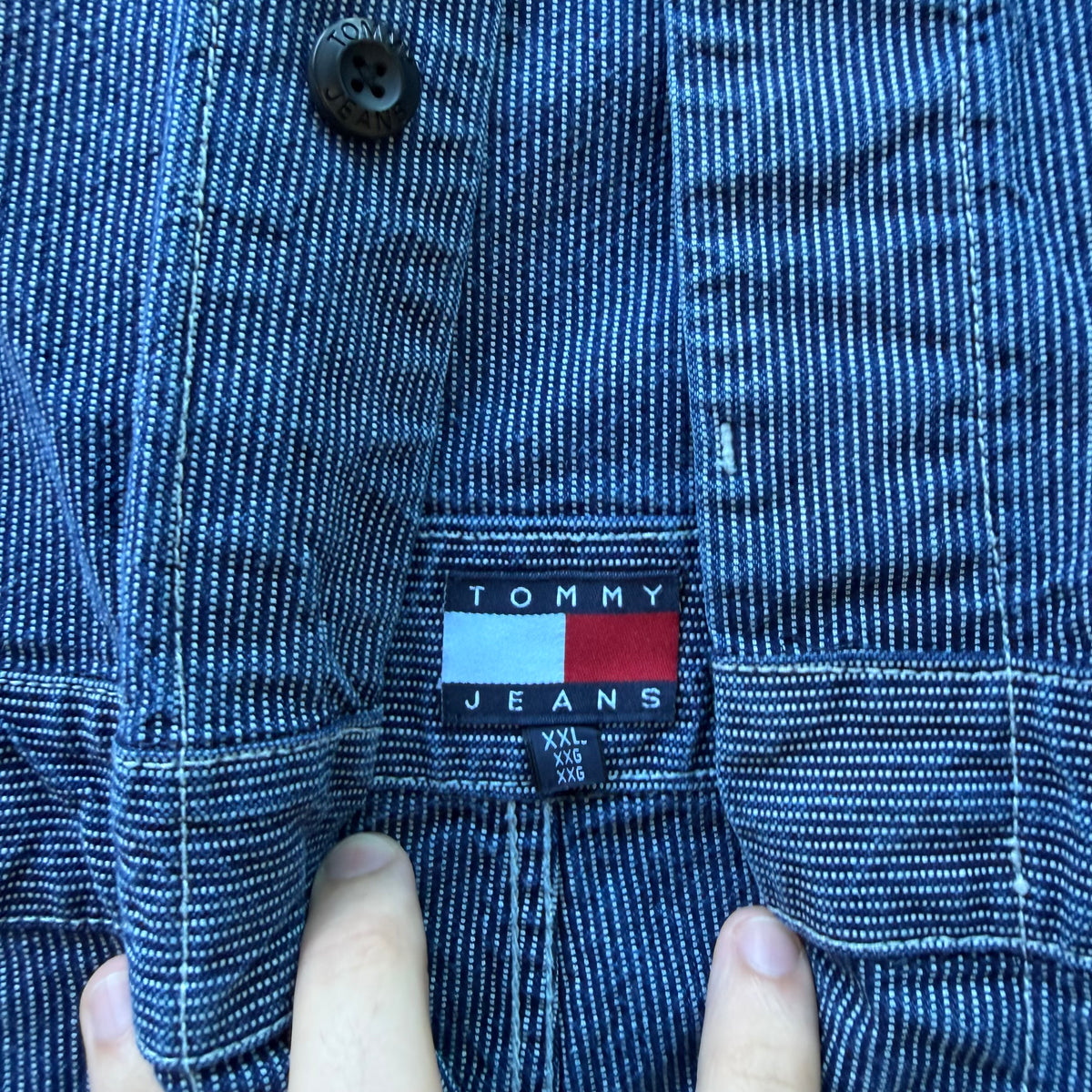 XXL 90s Tommy Hilfiger Speed Shop Coveralls