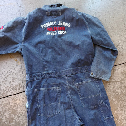 XXL 90s Tommy Hilfiger Speed Shop Coveralls