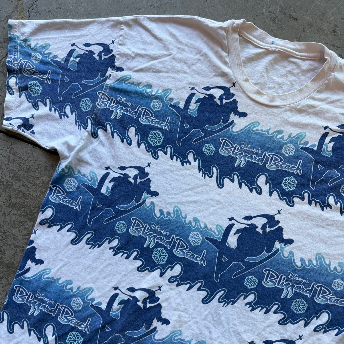 XL Disney Blizzard Beach AOP Tee
