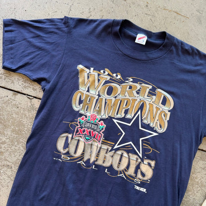 L 1992 Cowboys World Champions Tee