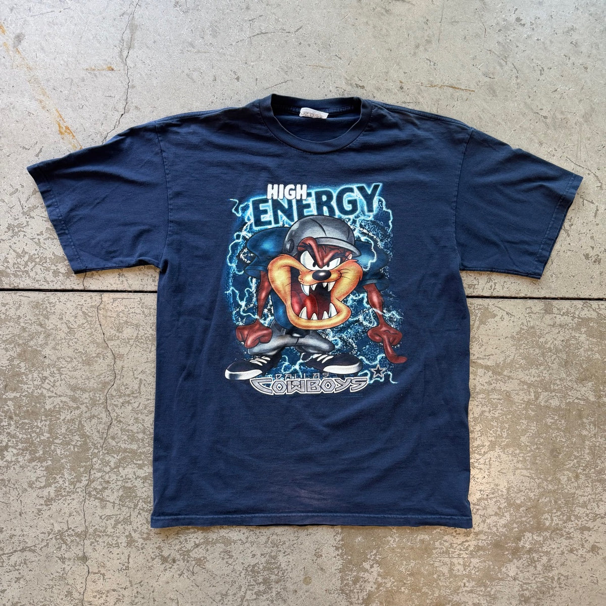 XL Cowboys Taz High Energy Tee