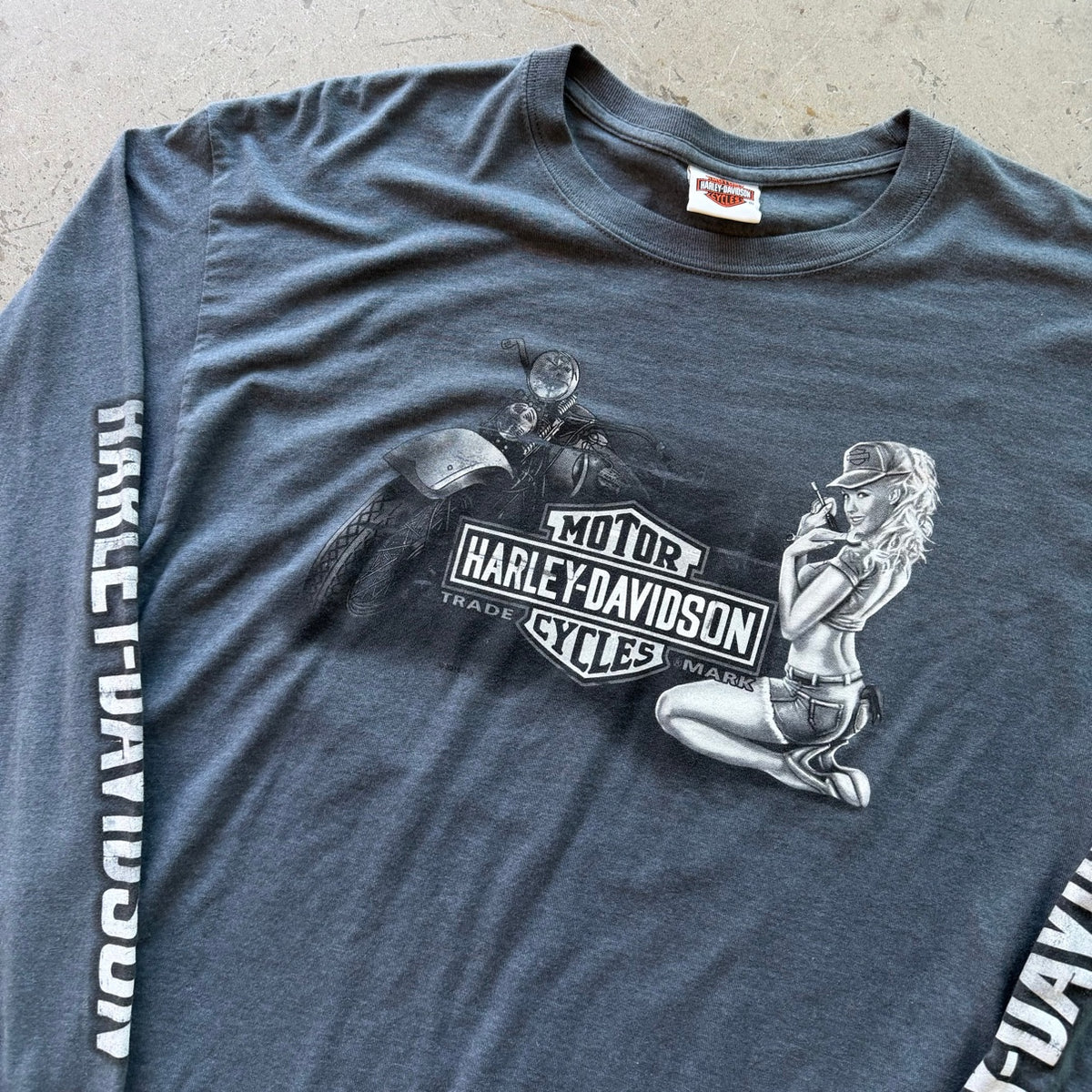 XL Harley Davidson Long Sleeve Tee