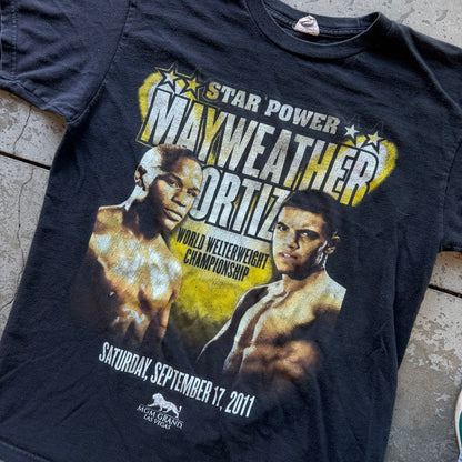 M 2011 Mayweather vs Ortiz Star Power Tee