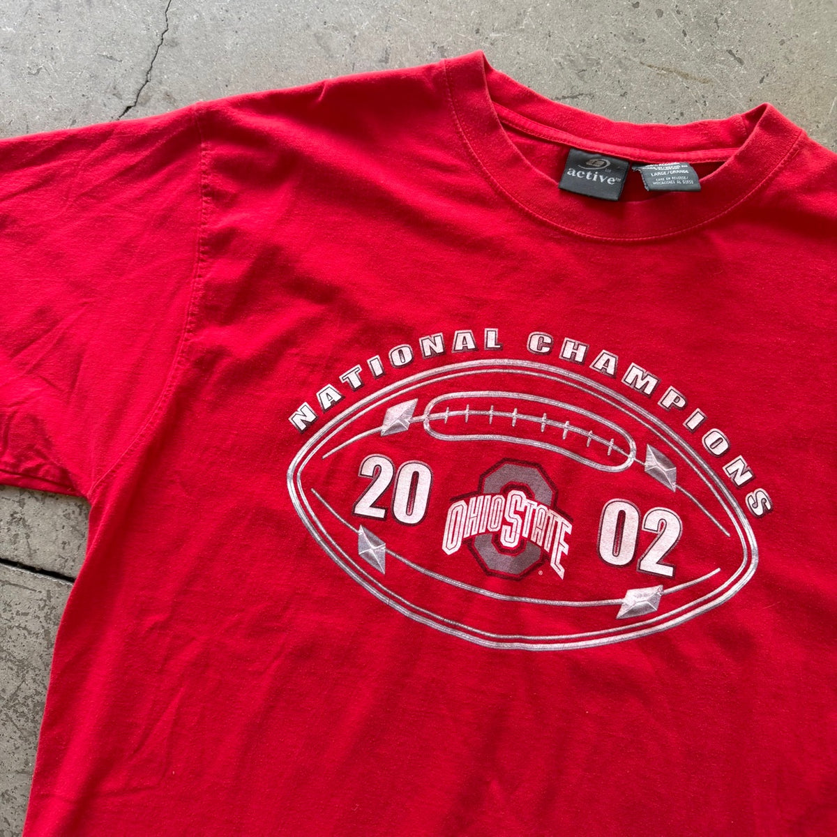L 2002 Ohio State National Champions Tee