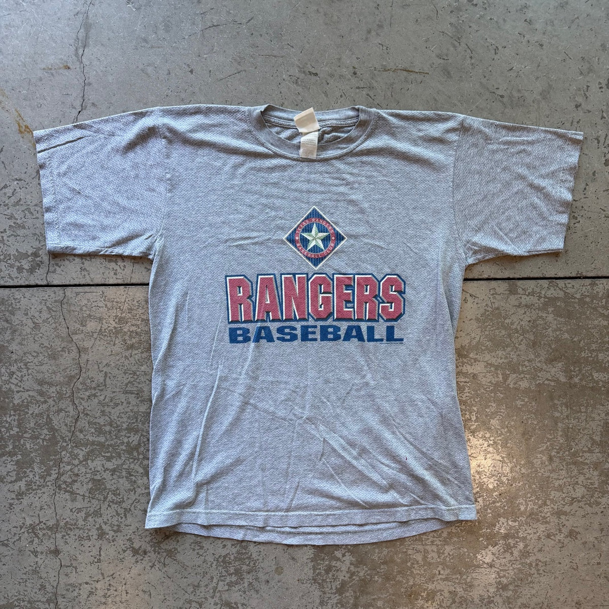 XL Rangers Baseball Tee