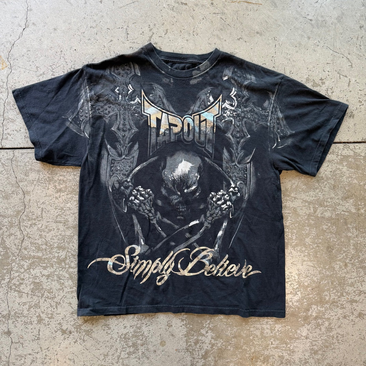 XL Tapout Simply Believe Tee