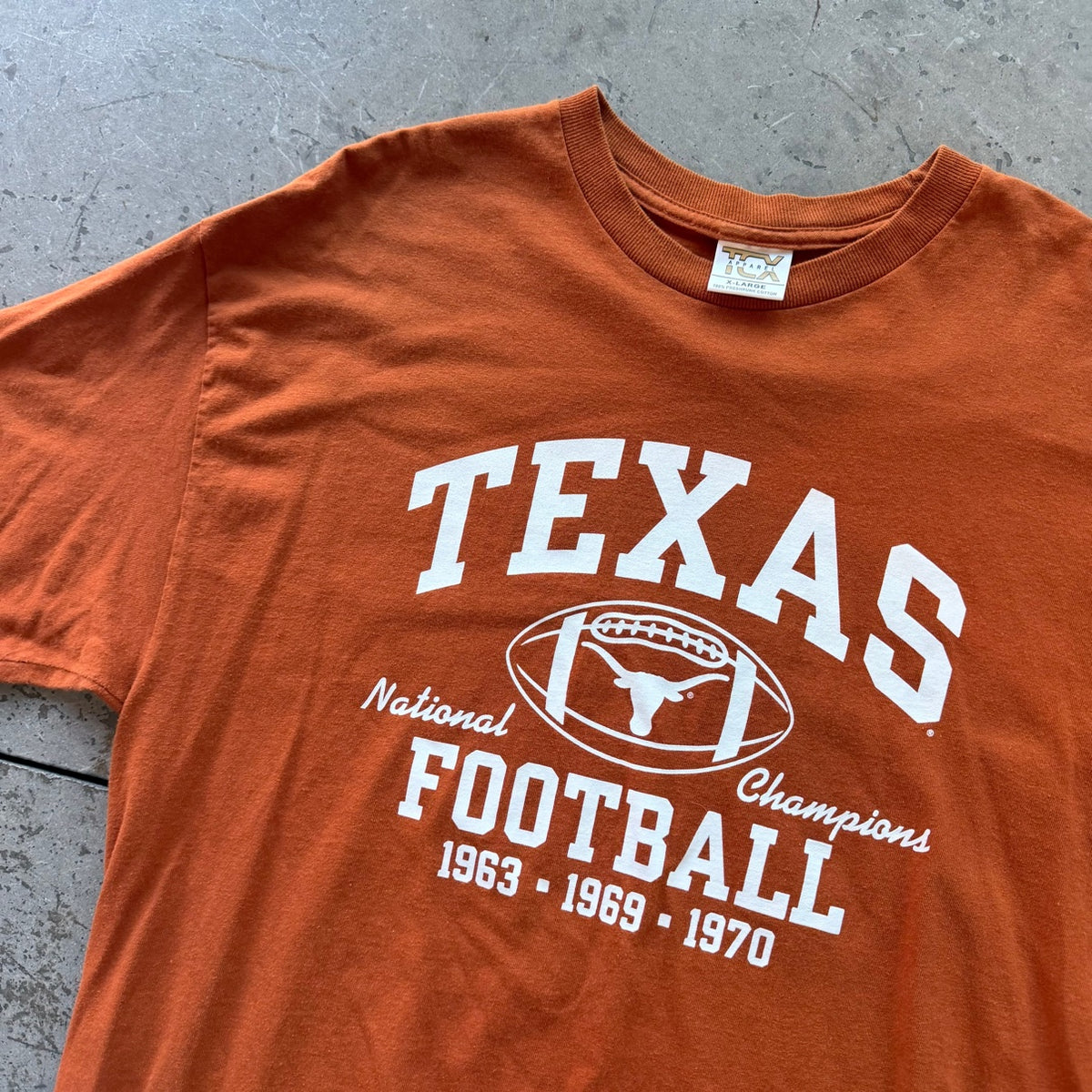 XL Texas Longhorns Football Tee