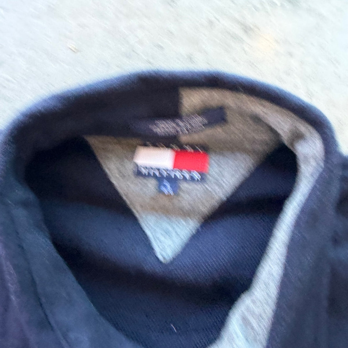 L Tommy Hilfiger Colorblock Flannel Shirt
