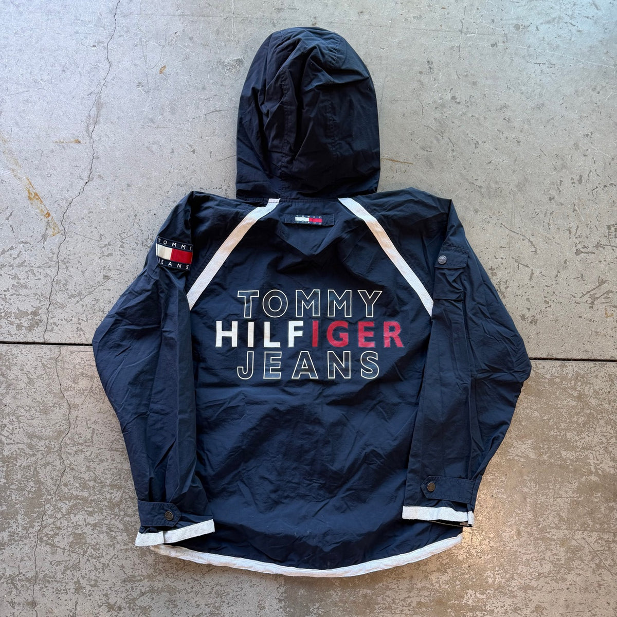 L Tommy Hilfiger Jeans Windbreaker Jacket