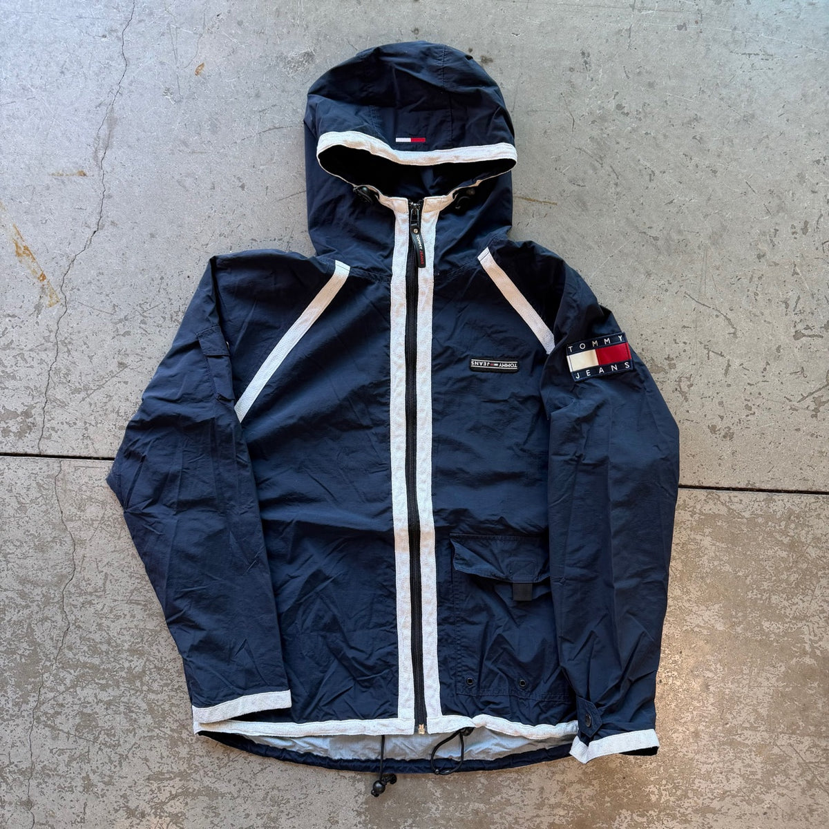 L Tommy Hilfiger Jeans Windbreaker Jacket